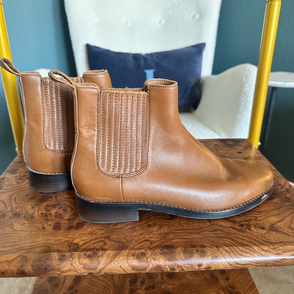 Soft Supple Tan Leather Chelsea Boot by Thursday Boots